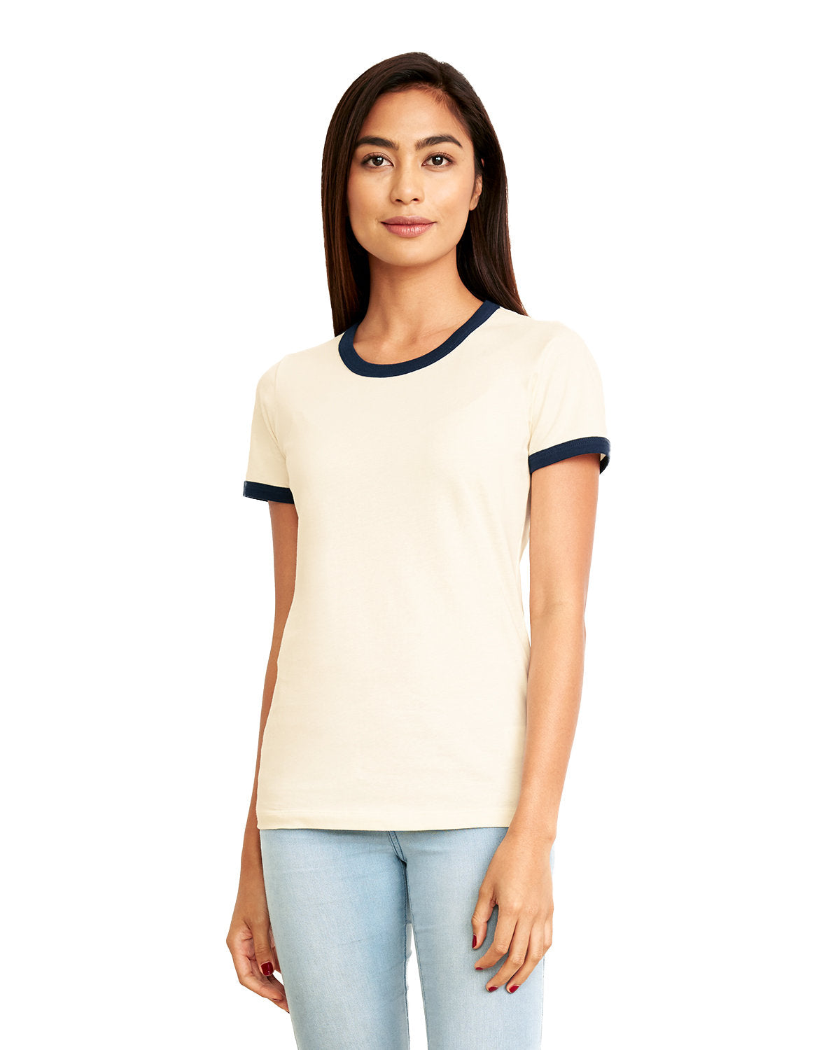 Next Level 3904 Ladies' Ringer T-Shirt