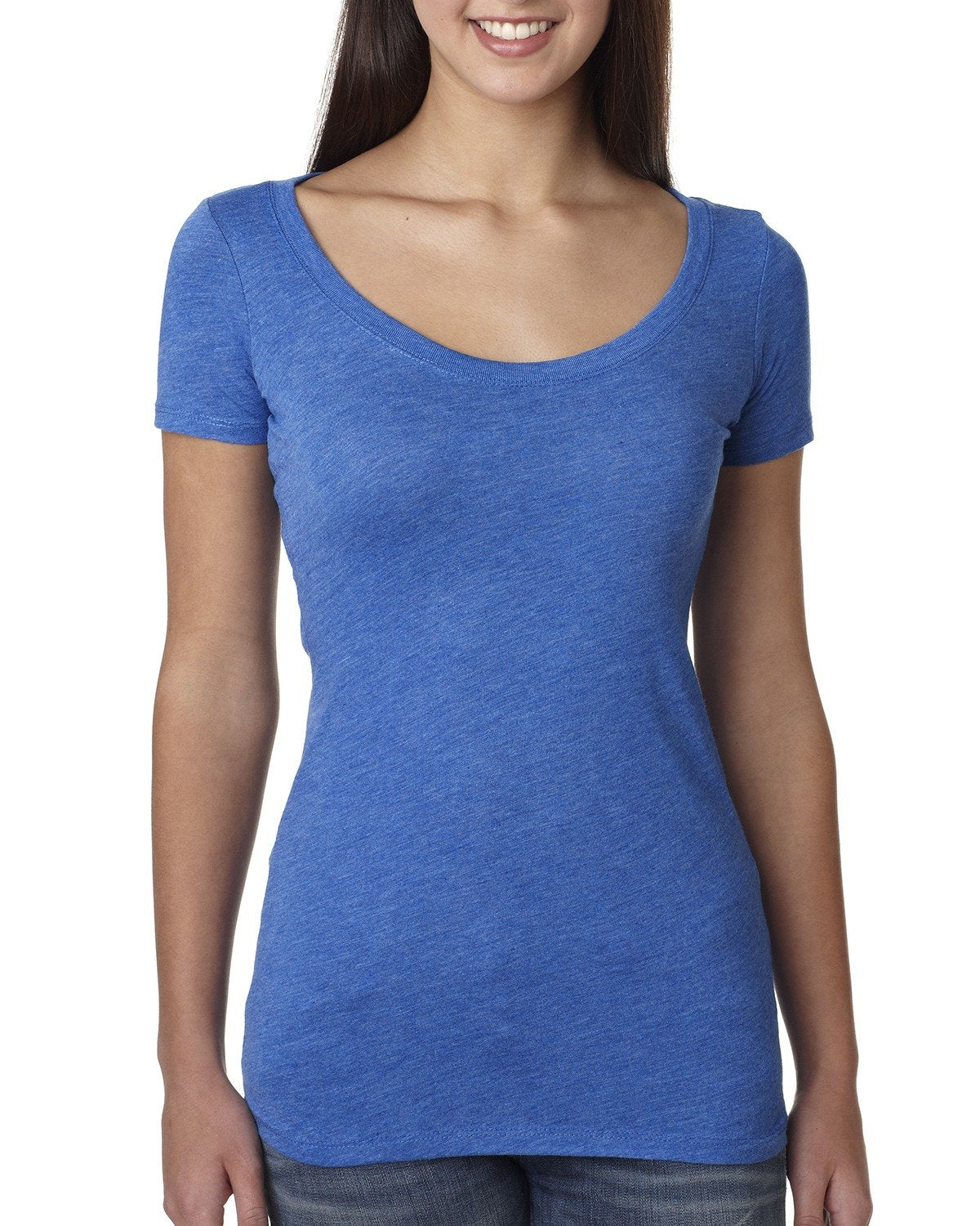 Next Level 6730 Ladies' Triblend Scoop