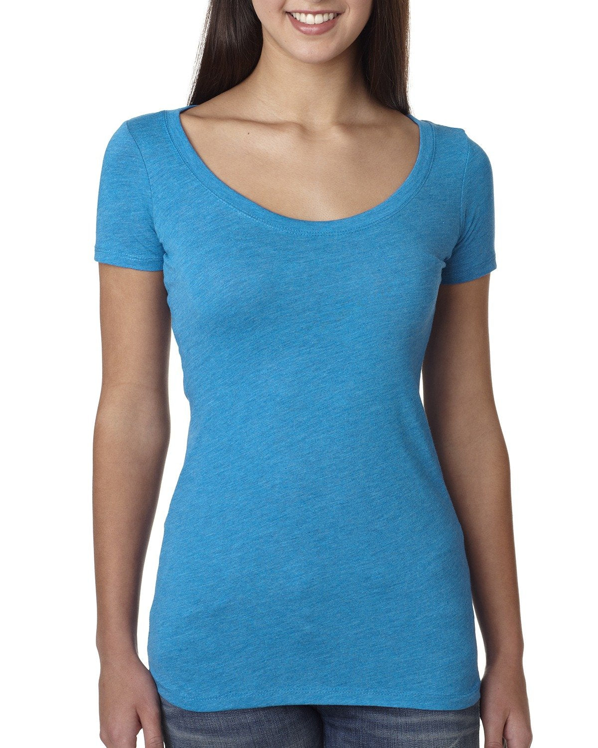 Next Level 6730 Ladies' Triblend Scoop