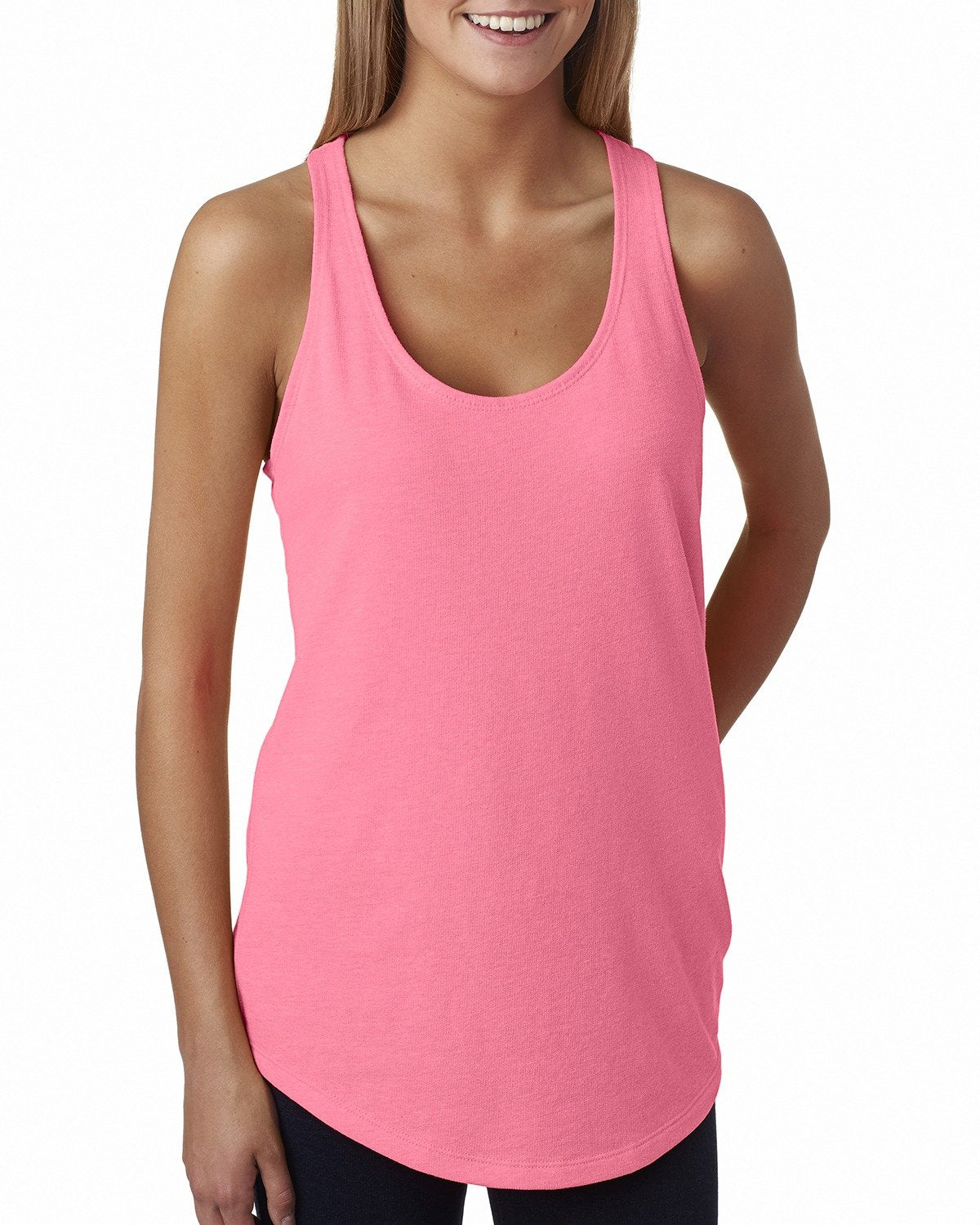 Next Level 6933 Ladies' French Terry RacerbackTank