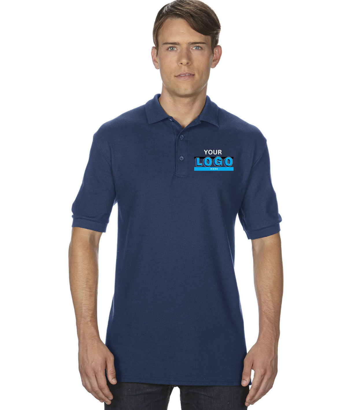 Gildan G828 Adult Premium Cotton Adult 6.6oz. Double Piqu Polo