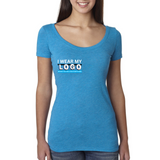 Next Level 6730 Ladies' Triblend Scoop