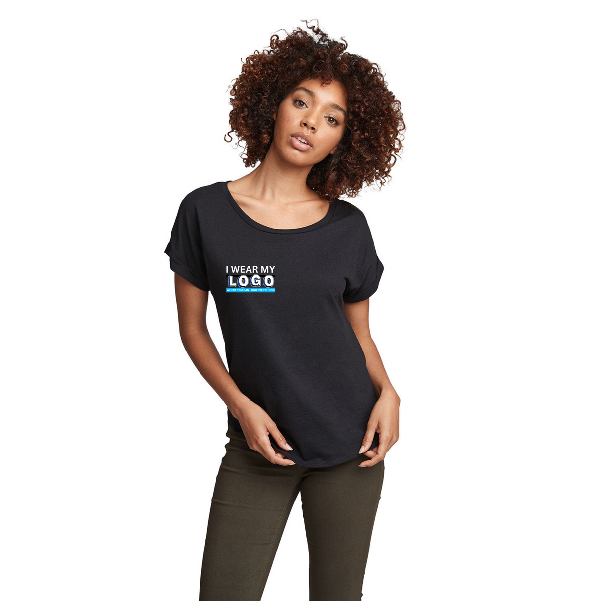 Next Level 6360 Ladies' Dolman with RolledSleeves